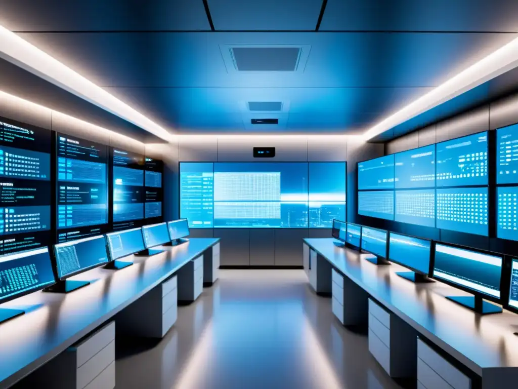 Centro de datos de vanguardia para protección propiedad intelectual big data, con arquitectura moderna y medidas de seguridad avanzadas