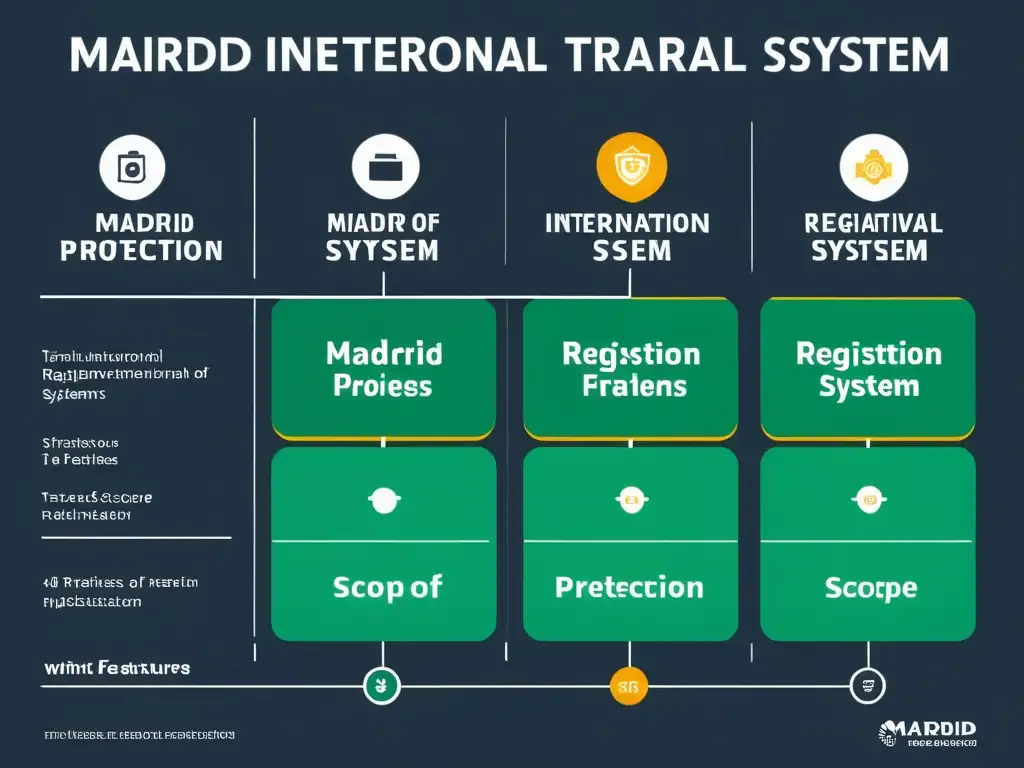 Comparativa detallada del sistema de registro internacional de marcas Madrid junto a otros tratados internacionales