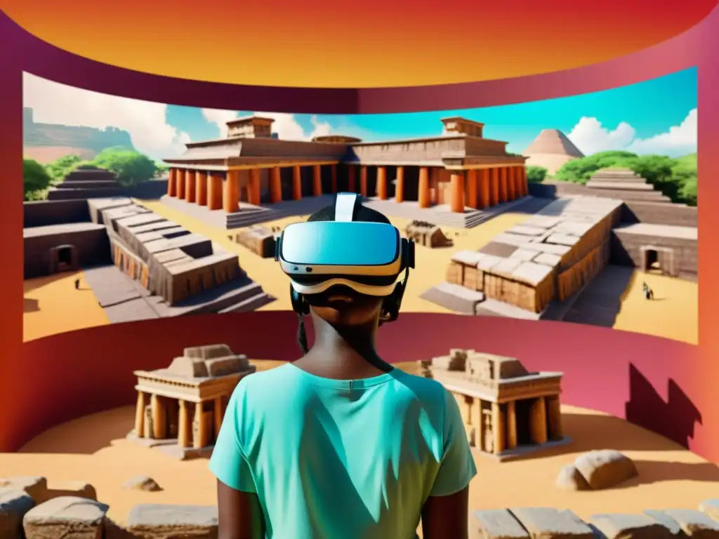 Explorando la cultura antigua en realidad virtual: Derechos de autor en realidad virtual