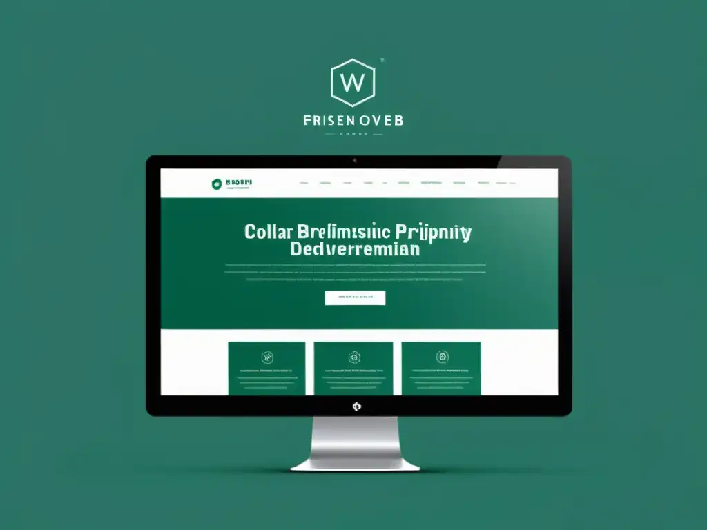 Protección de derechos de autor web: Diseño web moderno, minimalista y profesional, enfocado en la integridad artística y la experiencia del usuario