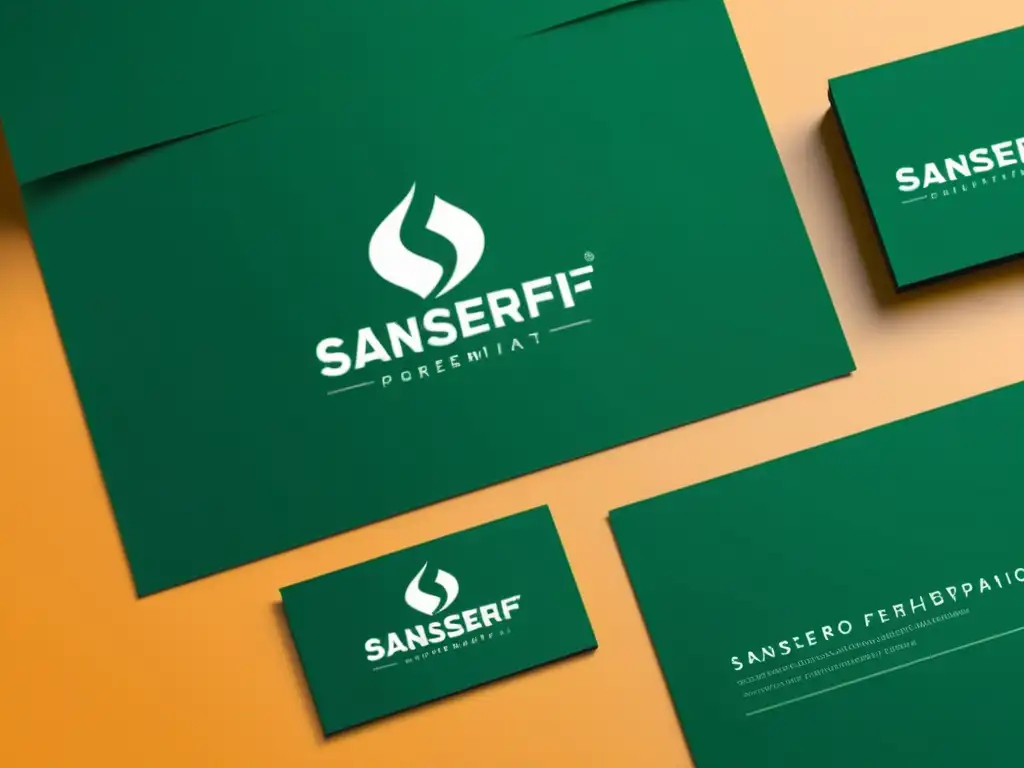 Un diseño de logo moderno y minimalista con tipografía sans-serif en una paleta de colores vibrante