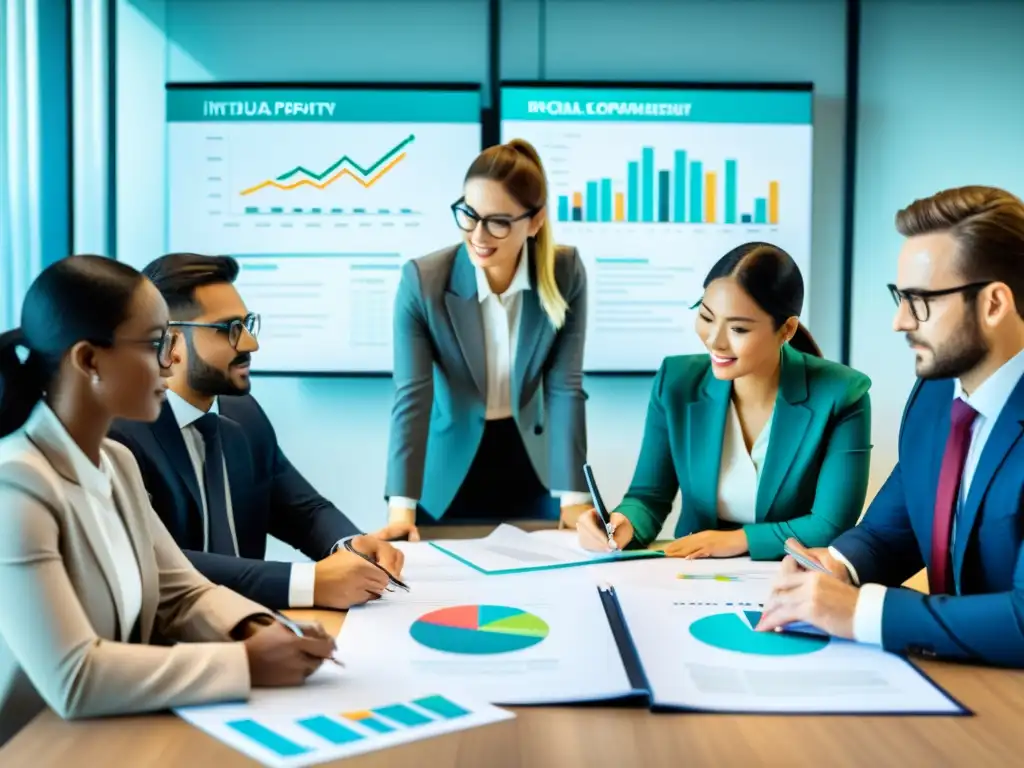 Equipo diverso colabora en estrategia de propiedad intelectual para multinacionales