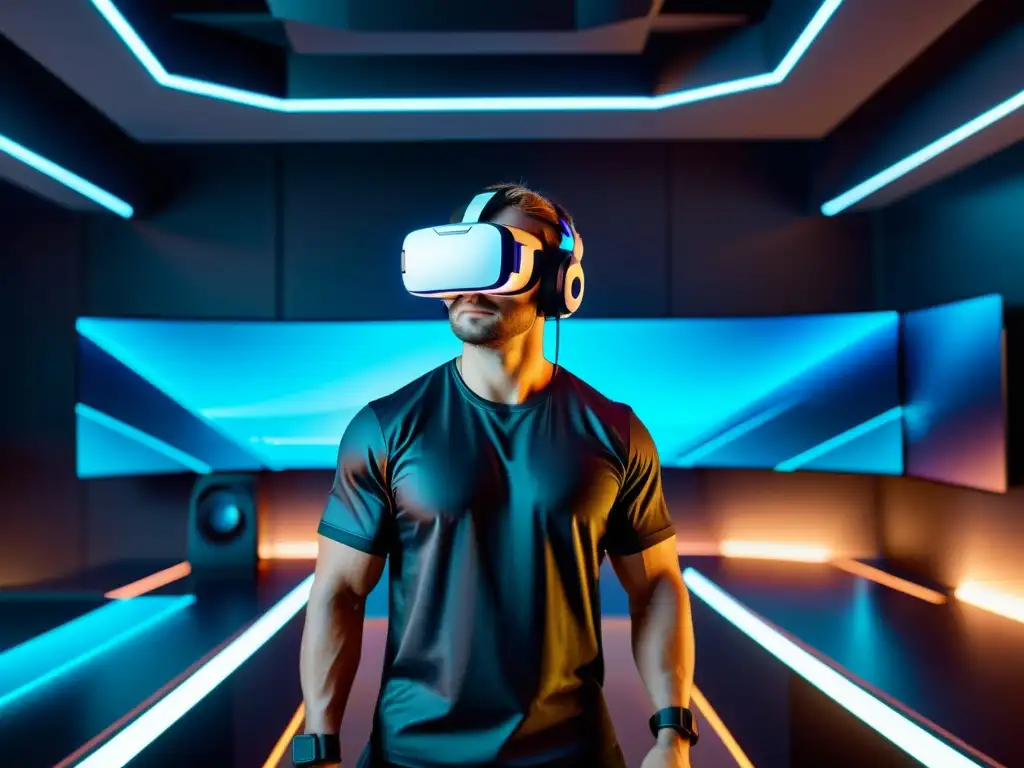 Experiencia futurista de realidad virtual para la monetización videojuegos derechos autor