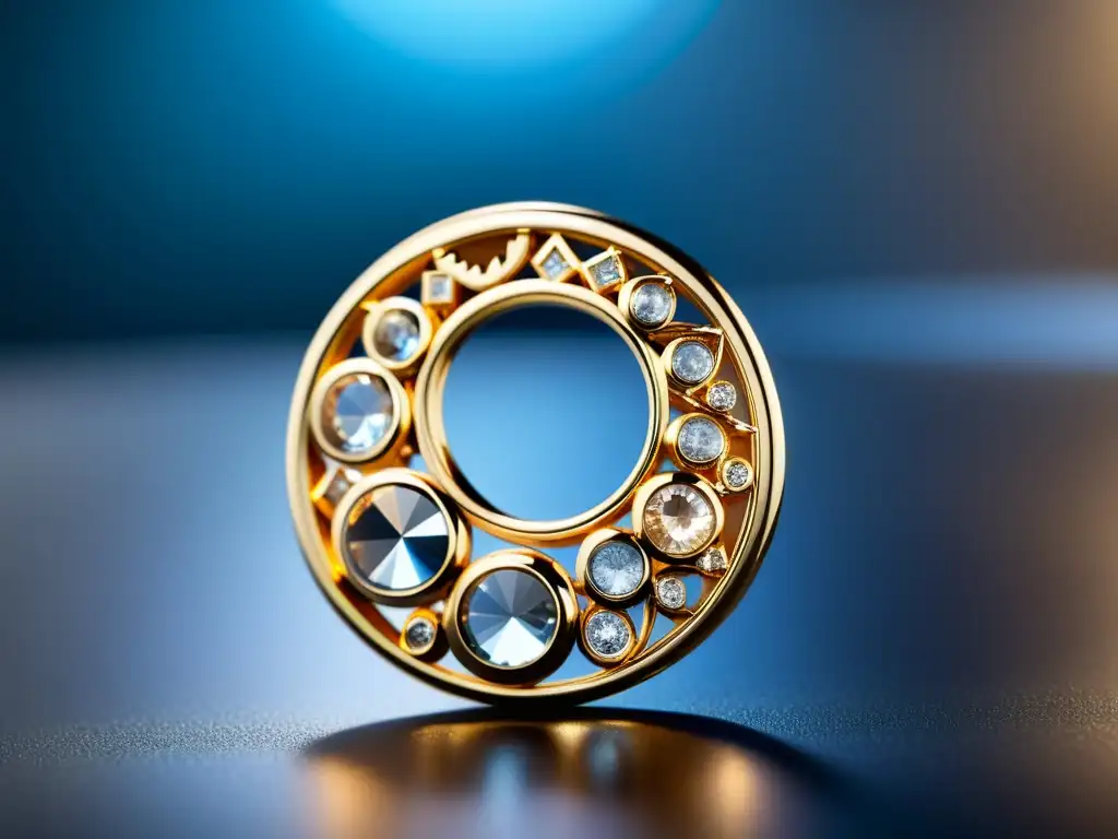 Una joya efímera deslumbrante, con detalles intrincados y diseño innovador