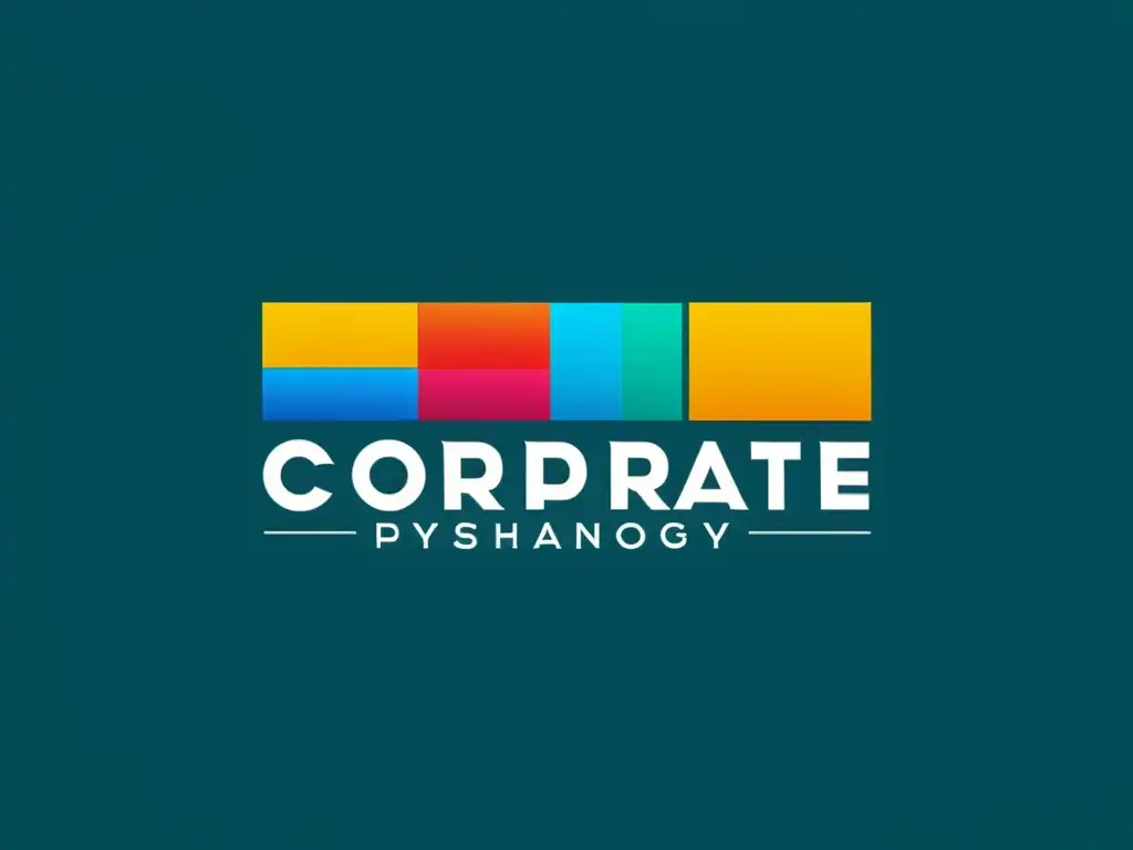 Logo corporativo moderno con colores vibrantes que reflejan identidad y profesionalismo, aplicando la psicología del color en su diseño