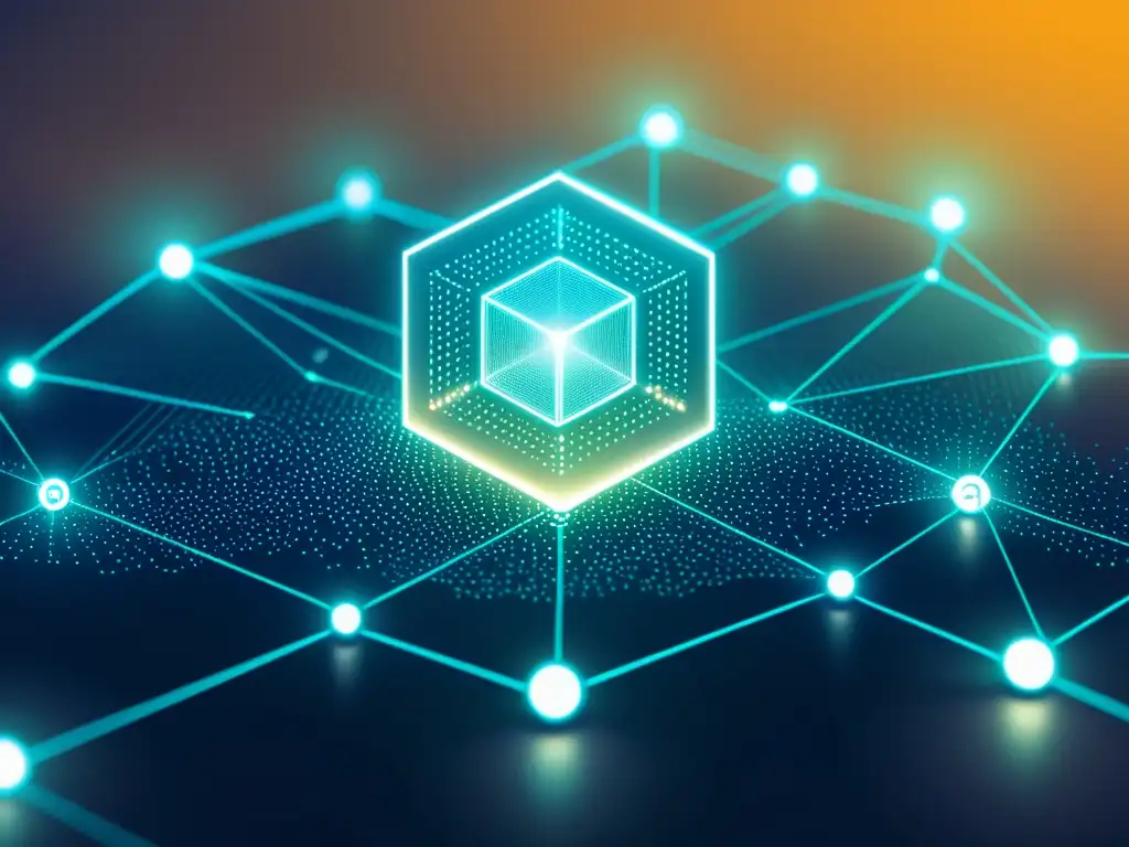 Interconexión segura de nodos blockchain protegiendo derechos de propiedad intelectual