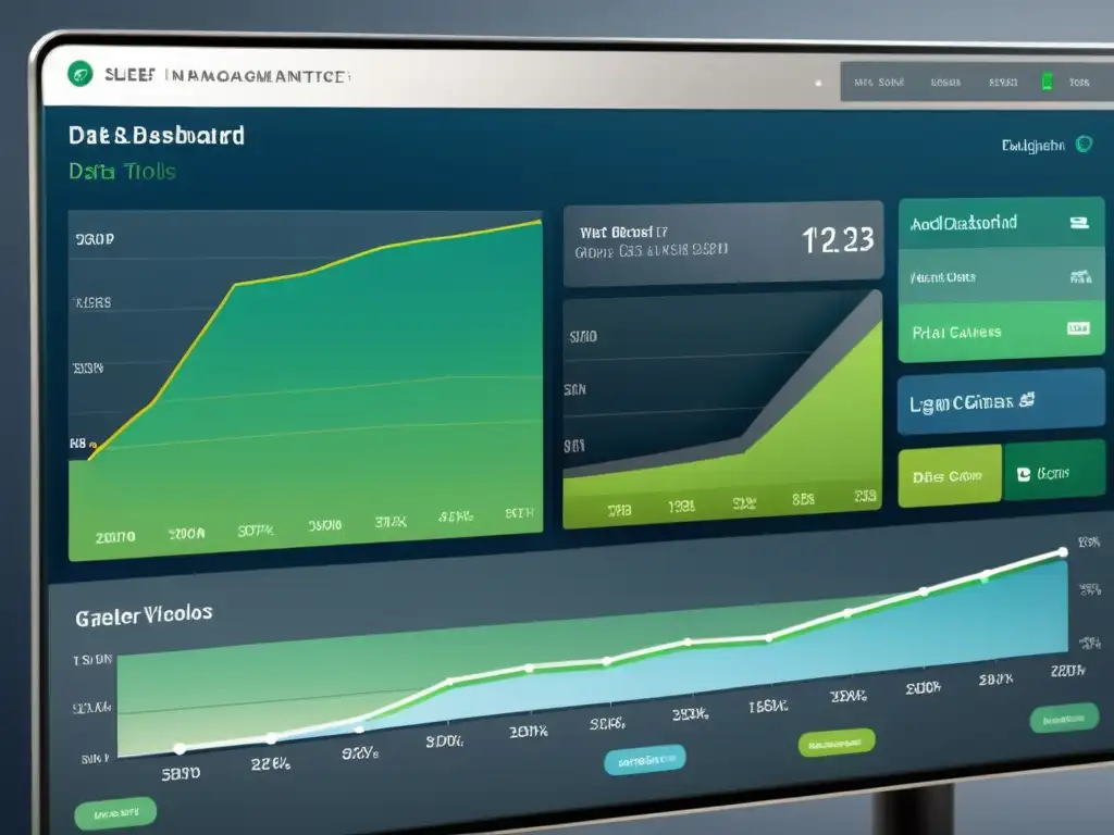 Un software de gestión de datos para cumplimiento legal con interfaz moderna y profesional