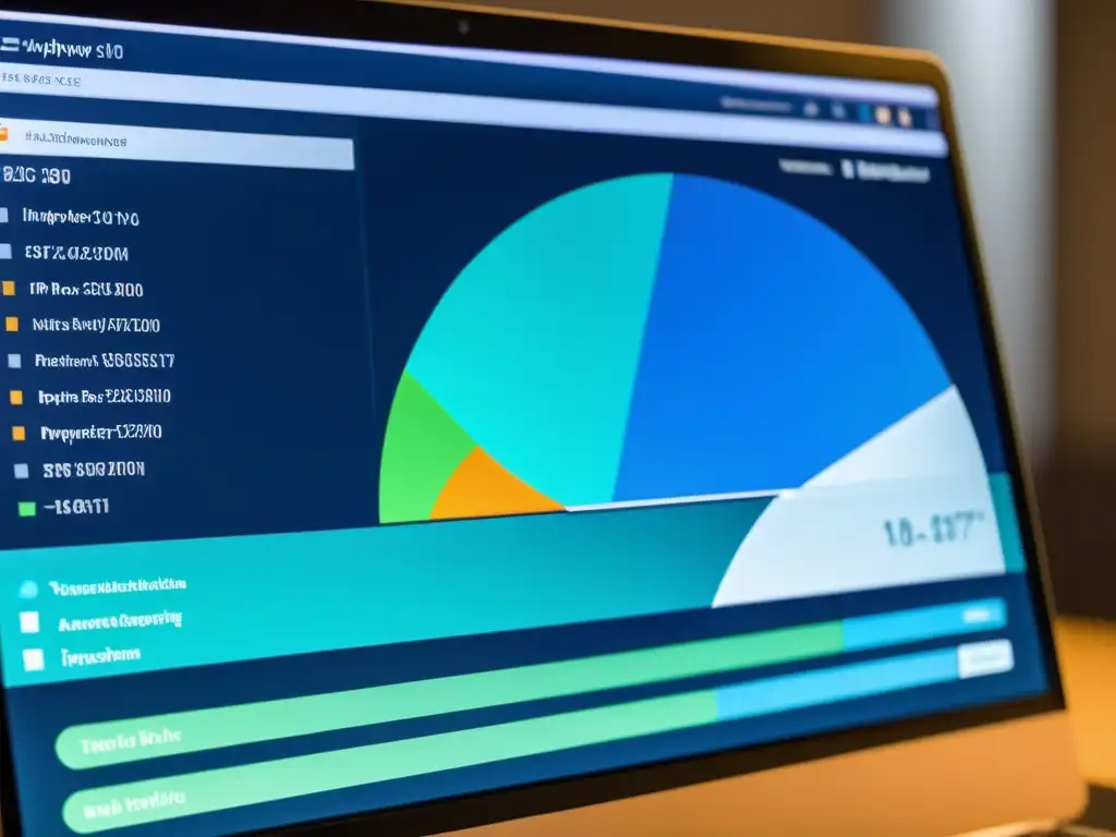 Software de IA analizando patrones de infracción de propiedad intelectual con visualizaciones avanzadas y diseño moderno